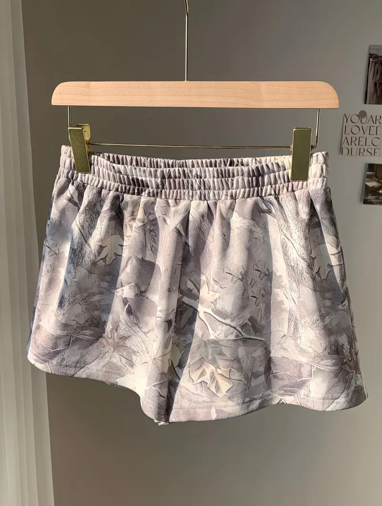 Cozy Camo Shorts