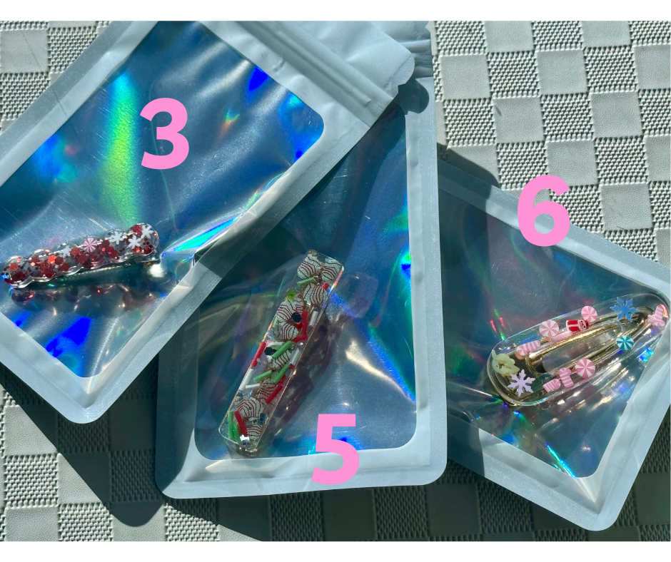 Christmas Hair clips