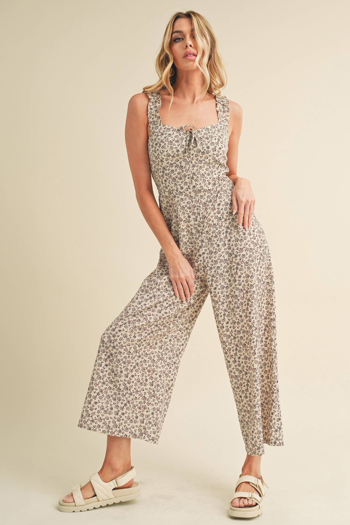 Floral Jumpsuit