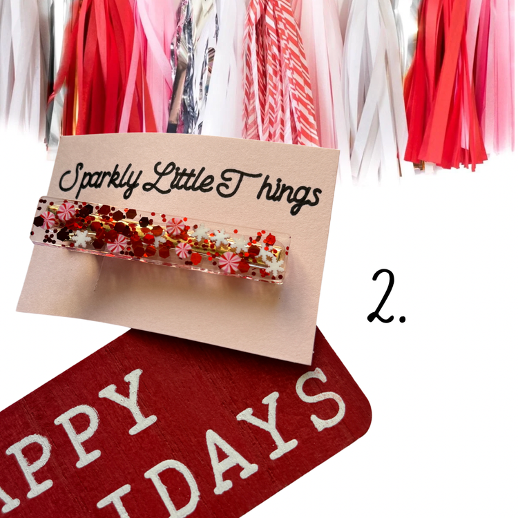 Christmas Hair clips