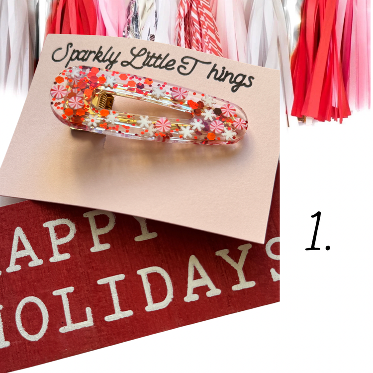 Christmas Hair clips