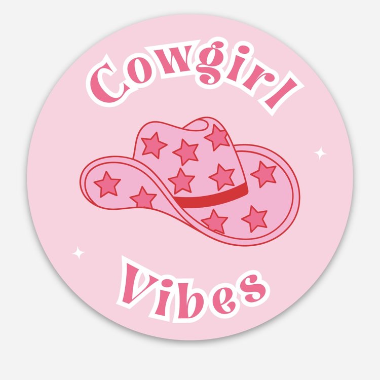 Cowgirl Sticker