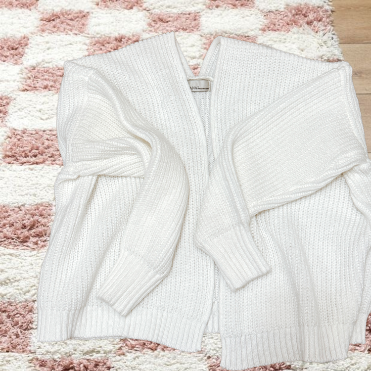 Drop Sweater Cardigan