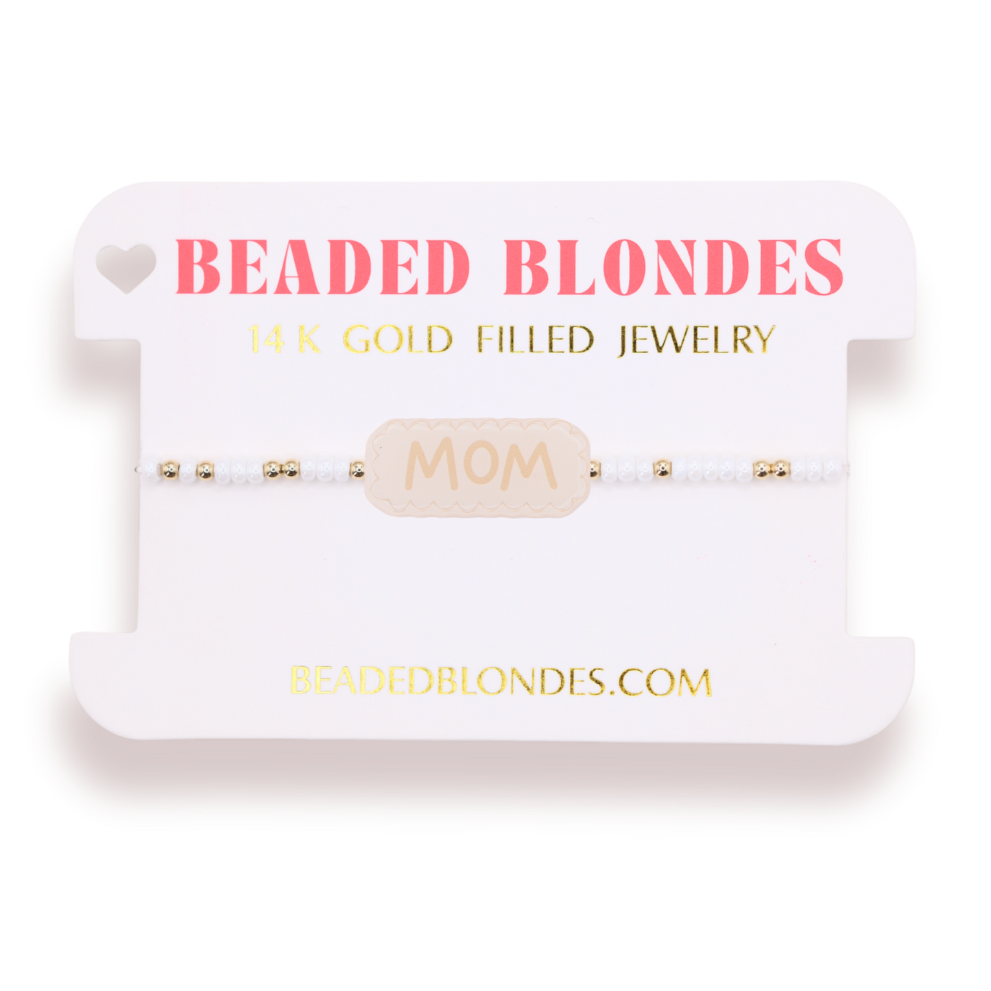 Mom Bracelet on Color