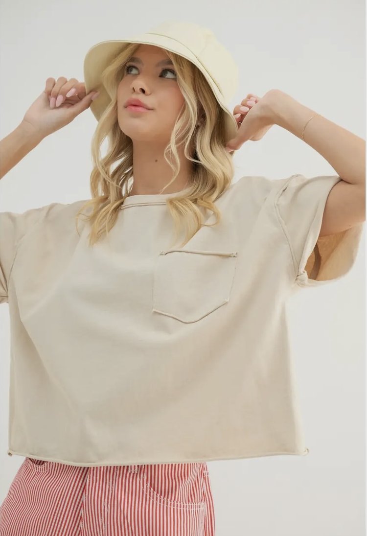 Raw Edge Top