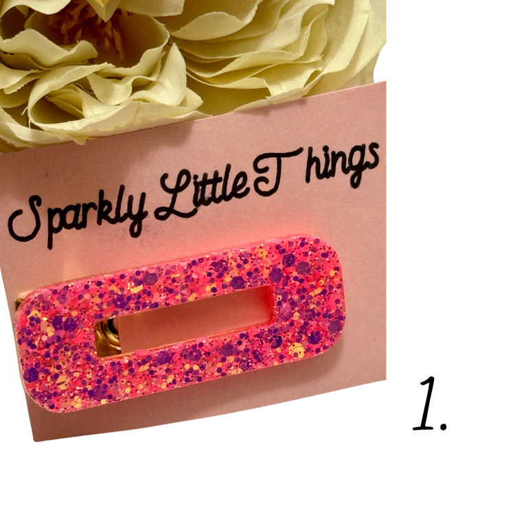 Sparkly Hair clips