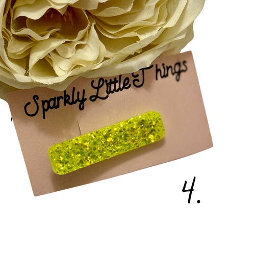 Sparkly Hair clips