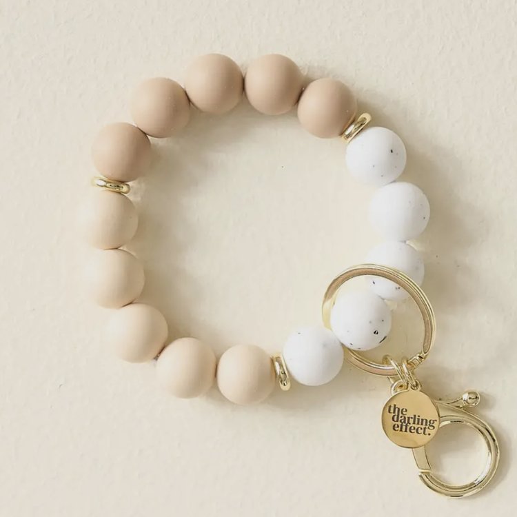 The Darling Effect Beaded Keychain Wristlet