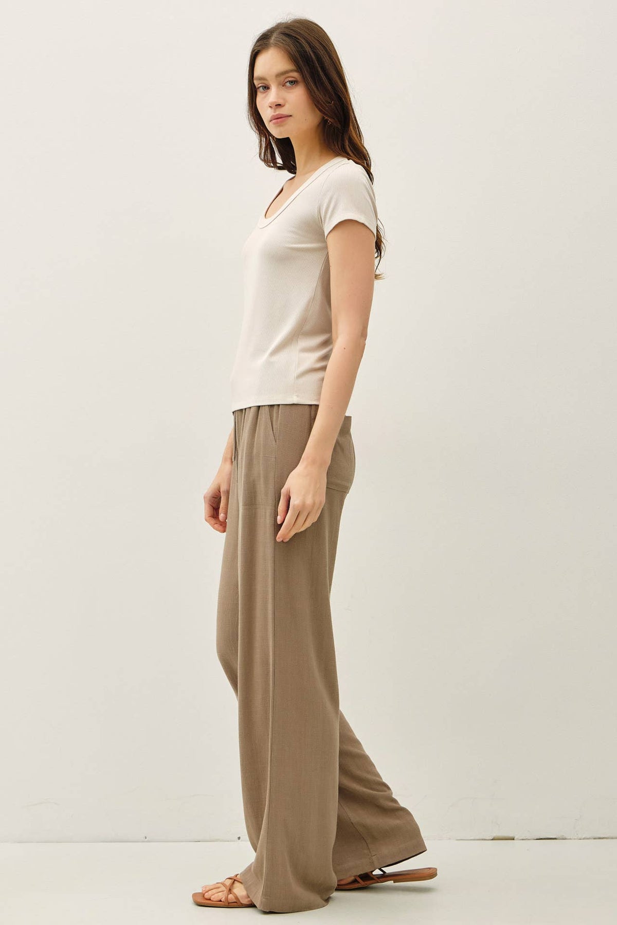 ULTRA SOFT BASIC SCOOP NECK BABY TEE