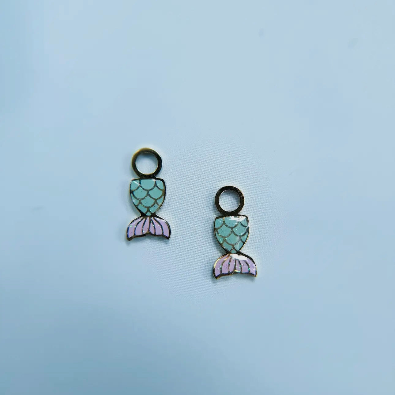 Desert Peach Huggie Charms