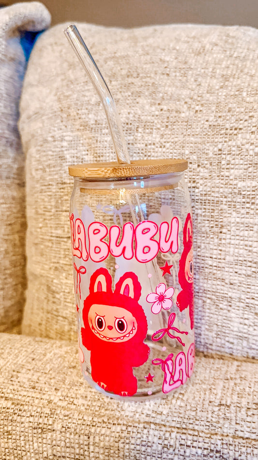 Pink Labu Bow Cup