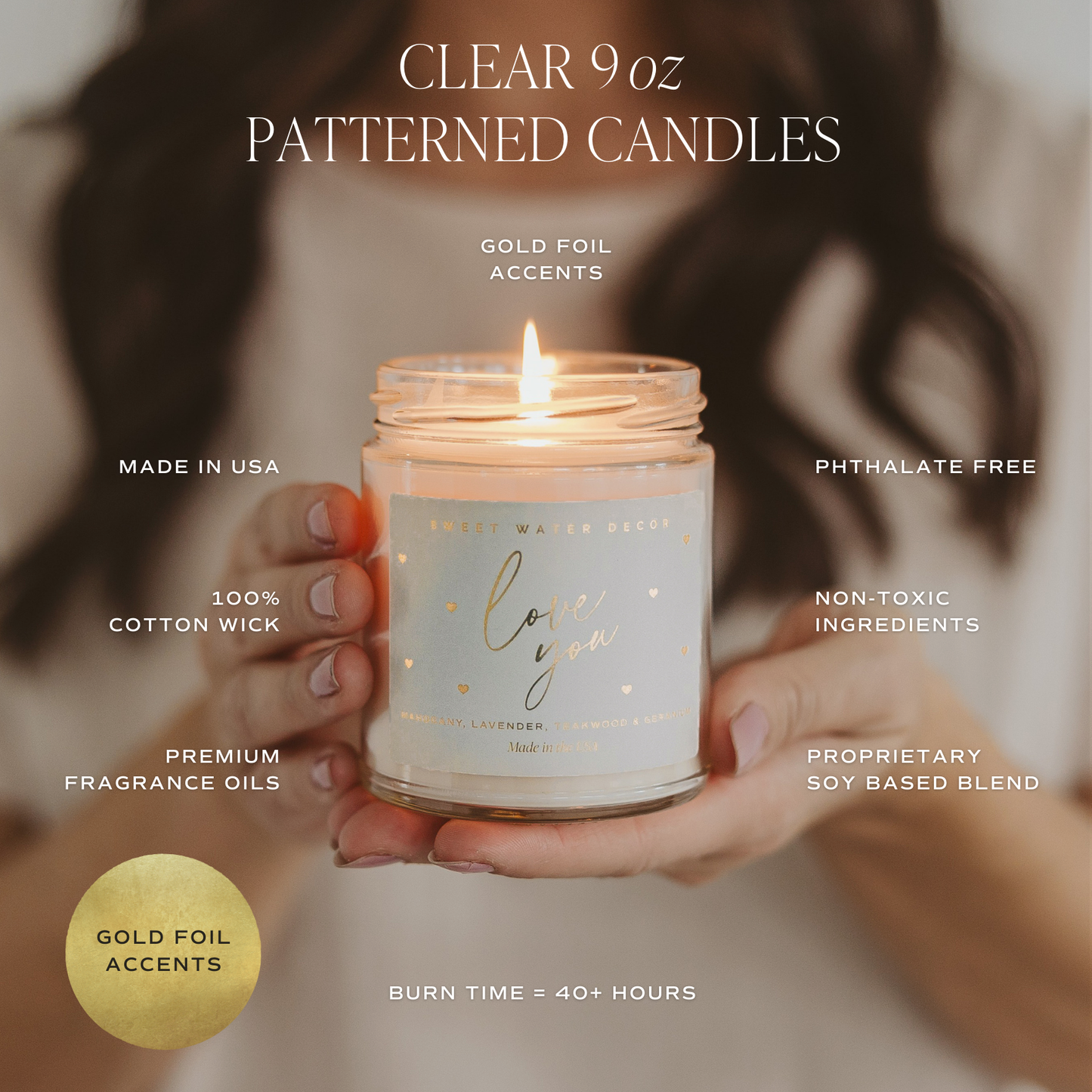Mango and Coconut 9 oz Soy Candle - Home Decor & Gifts