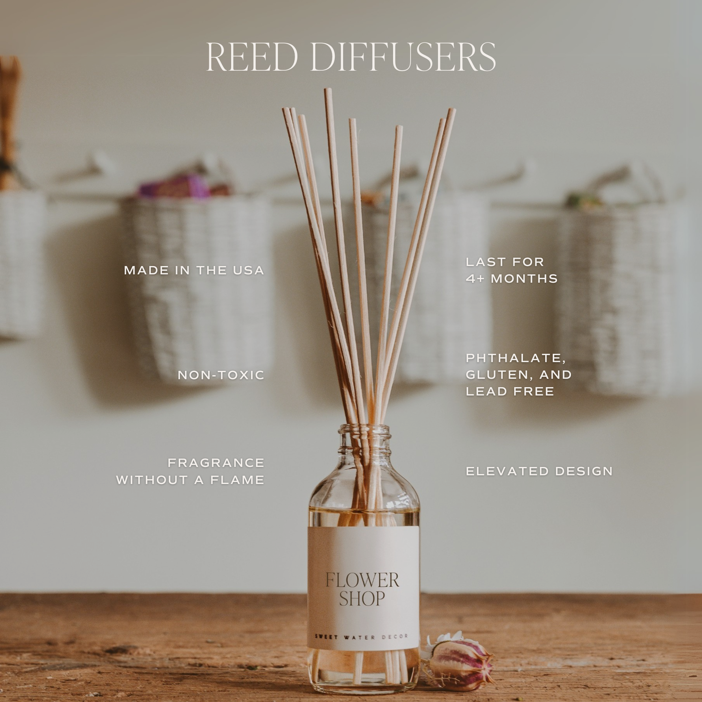 Island Air Reed Diffuser - Home Decor & Gifts