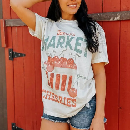 Cherry Market Tee