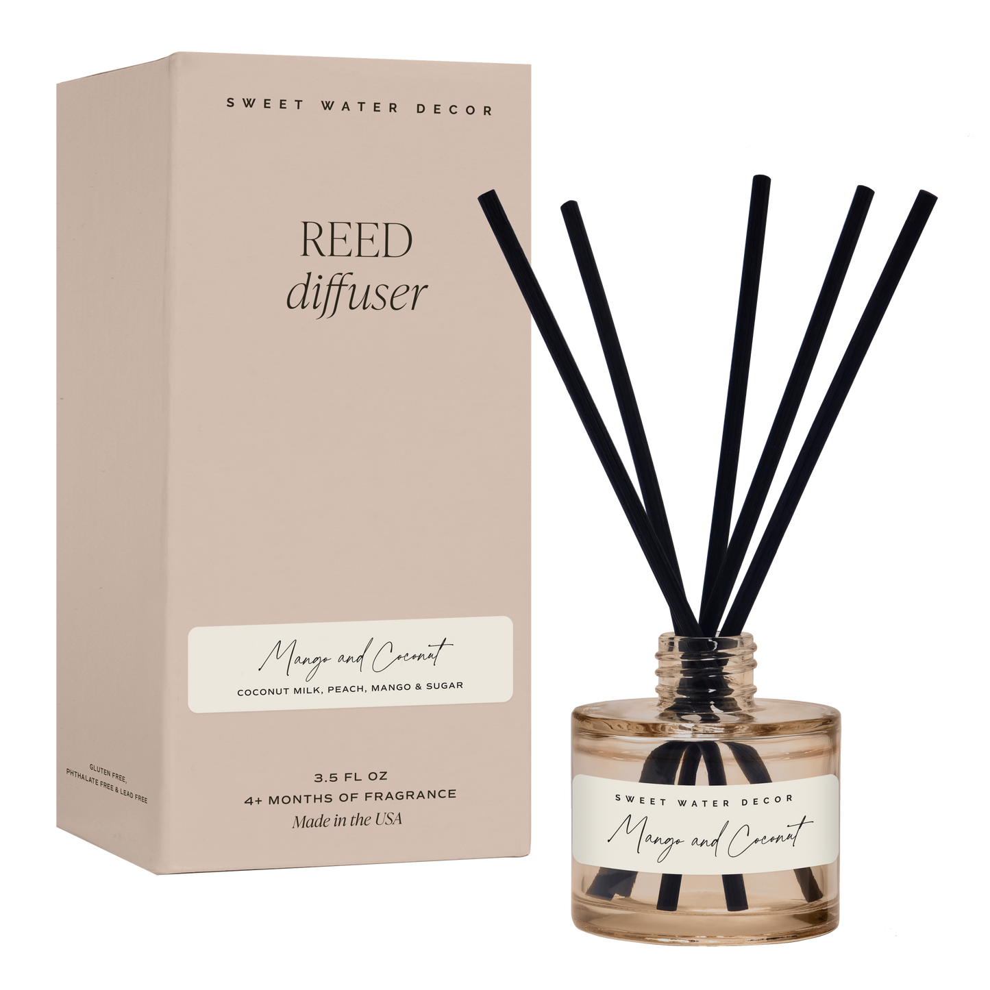Mango and Coconut Reed Diffuser - Home Decor & Gifts