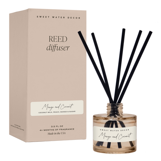 Mango and Coconut Reed Diffuser - Home Decor & Gifts