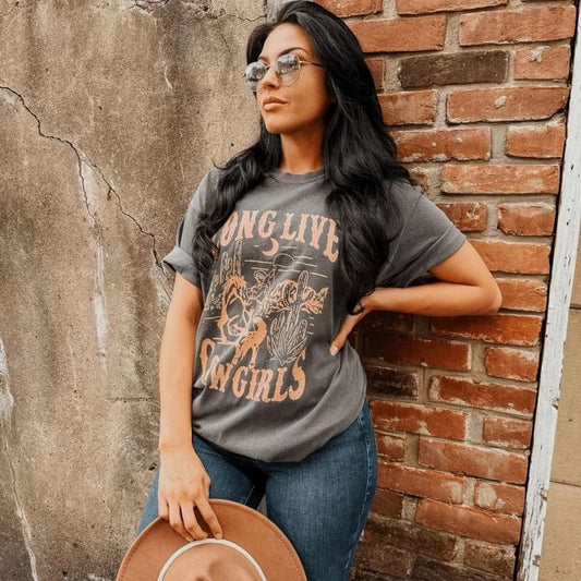 Long Live Cowgirls Tee
