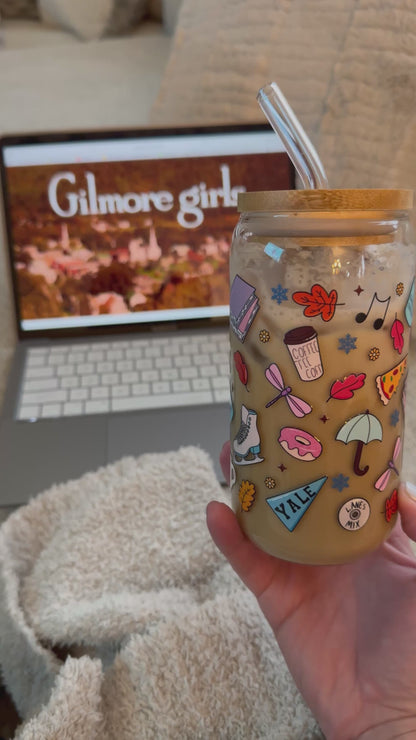 Gilmore Girls Glass Cup