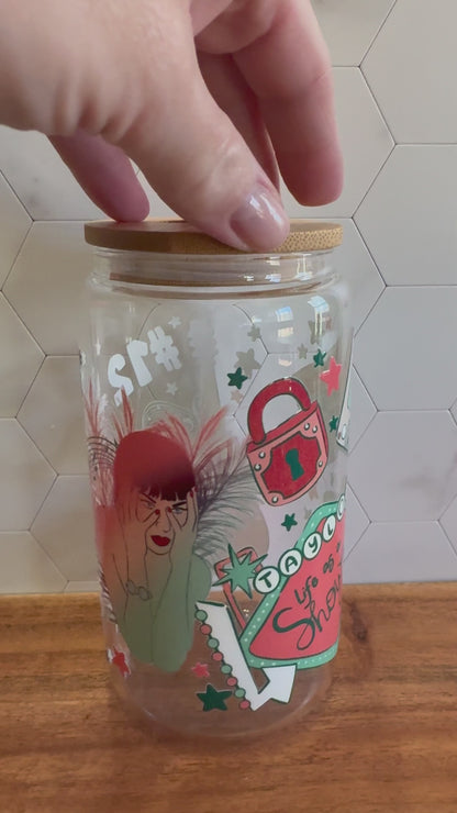 TS Showgirl Glass Cups