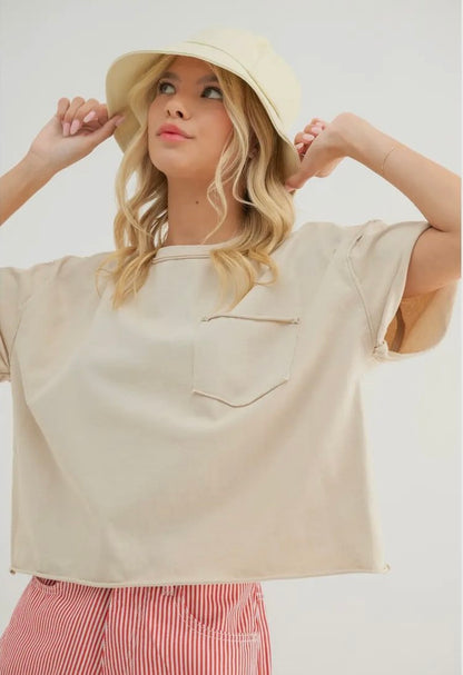 Raw Edge Top