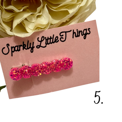 Sparkly Hair clips