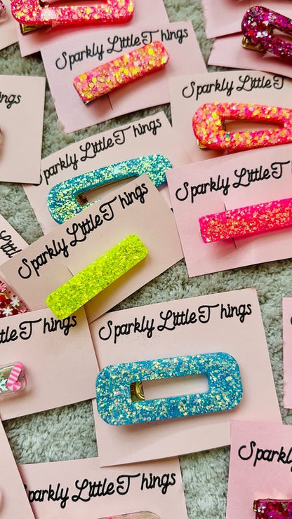 Sparkly Hair clips