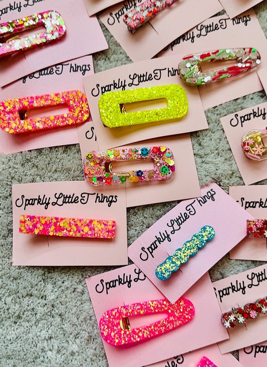 Sparkly Hair clips