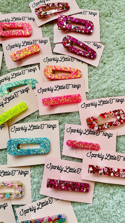 Sparkly Hair clips