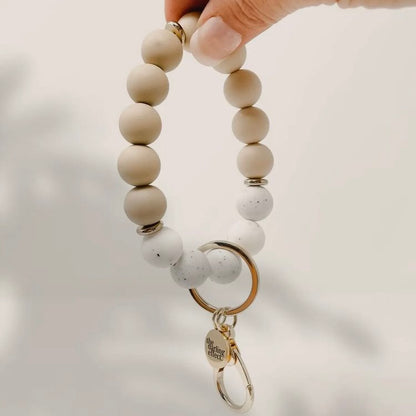 The Darling Effect Beaded Keychain Wristlet